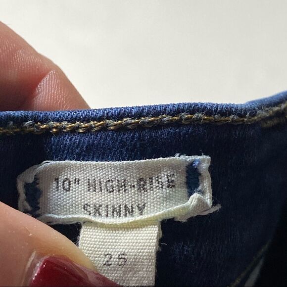 Madewell | High Rise Skinny Denim Jeans - Picture 4 of 8